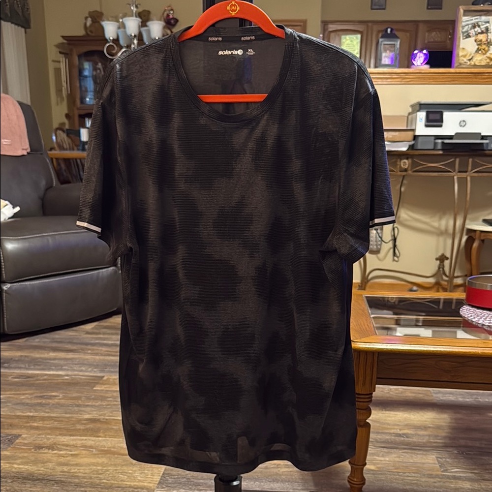 Solaris Grey & Black Men's Shirt